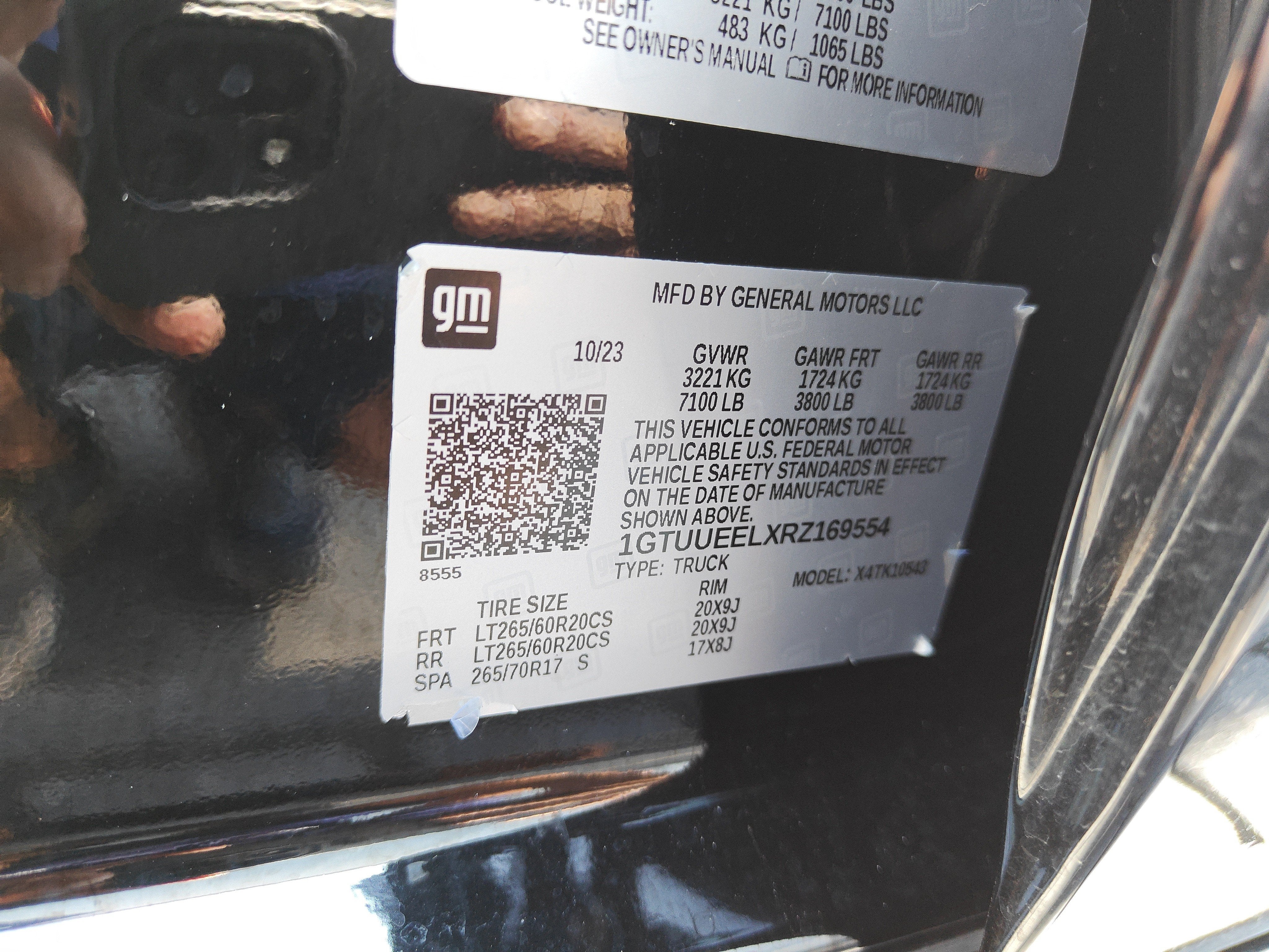 2024 GMC Sierra 1500 4WD Crew Cab Short Box AT4