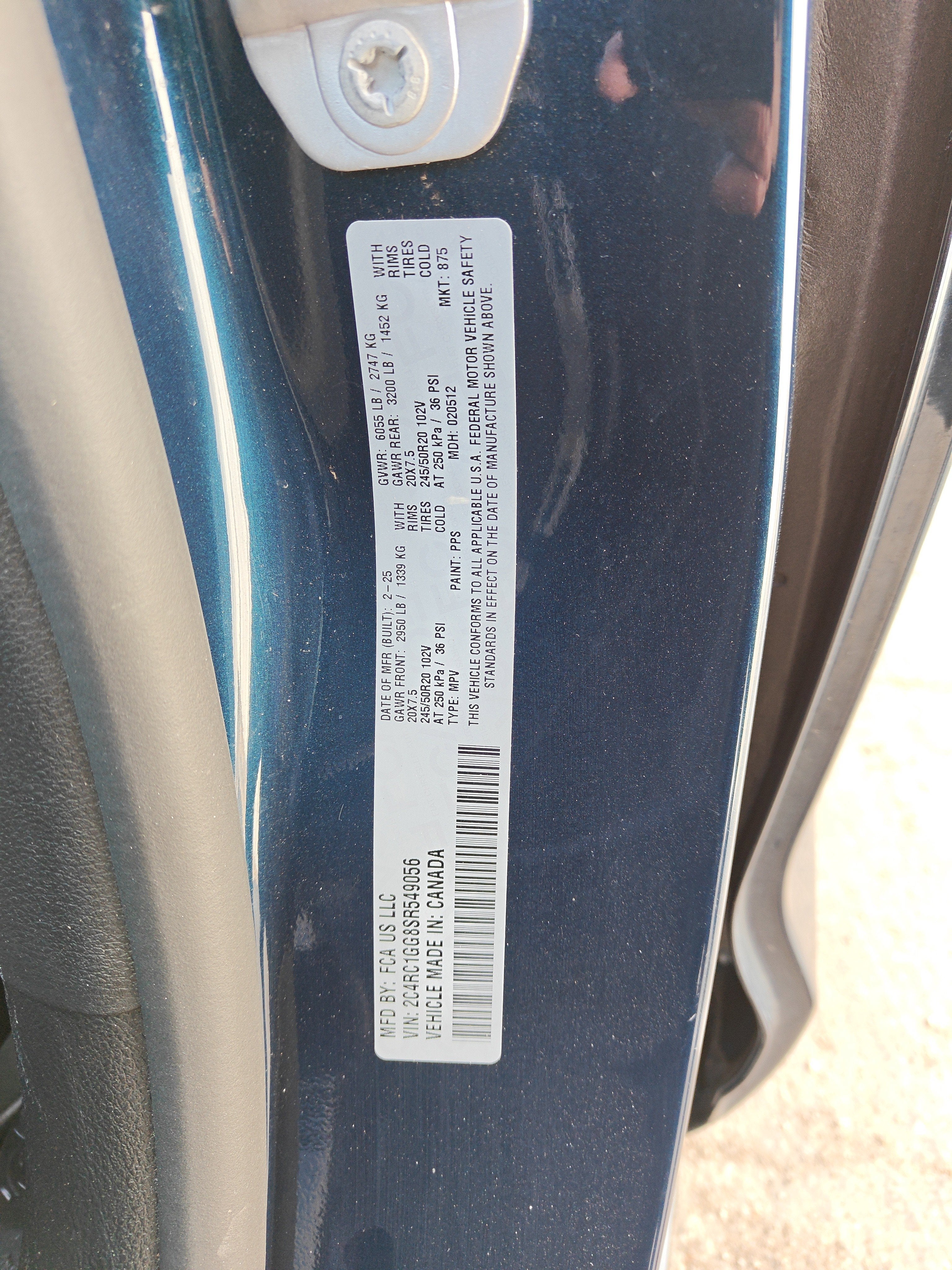 2025 Chrysler Pacifica Limited