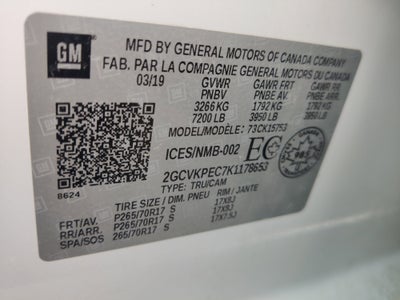 2019 Chevrolet Silverado 1500 LD LT