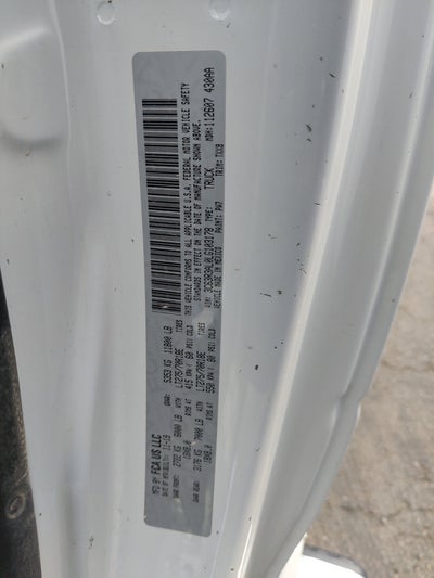 2020 RAM 3500 Tradesman Regular Cab 4x4 8' Box