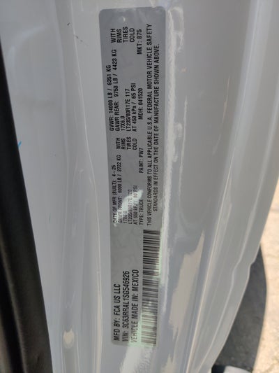 2025 RAM Ram 3500 RAM 3500 TRADESMAN REGULAR CAB 4X4 8' BOX