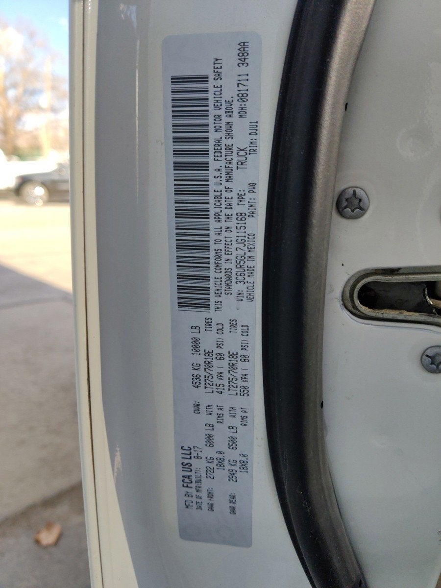 2018 RAM 2500 Longhorn Crew Cab 4x4 6'4' Box