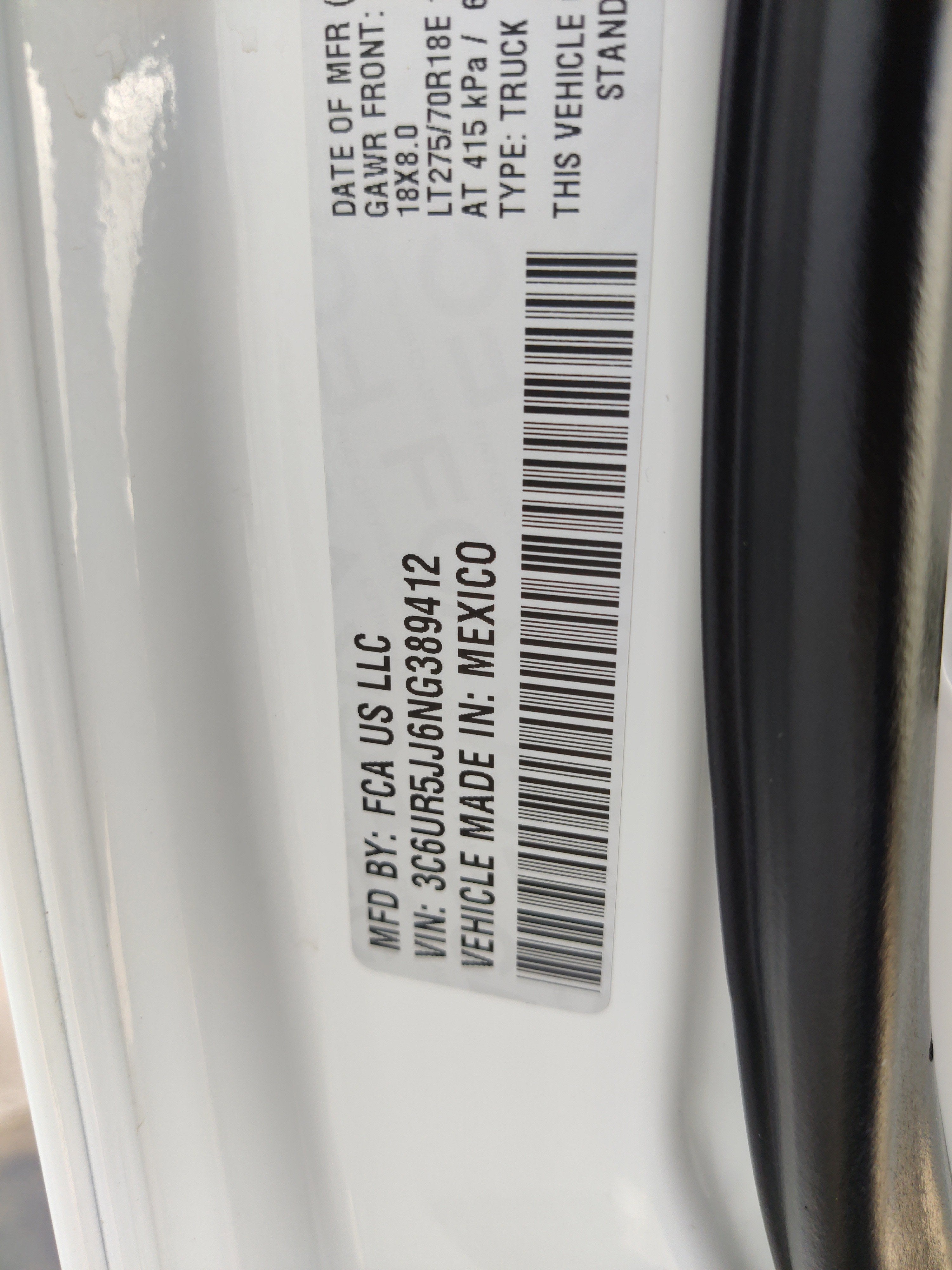 2022 RAM 2500 Big Horn Crew Cab 4x4 8' Box