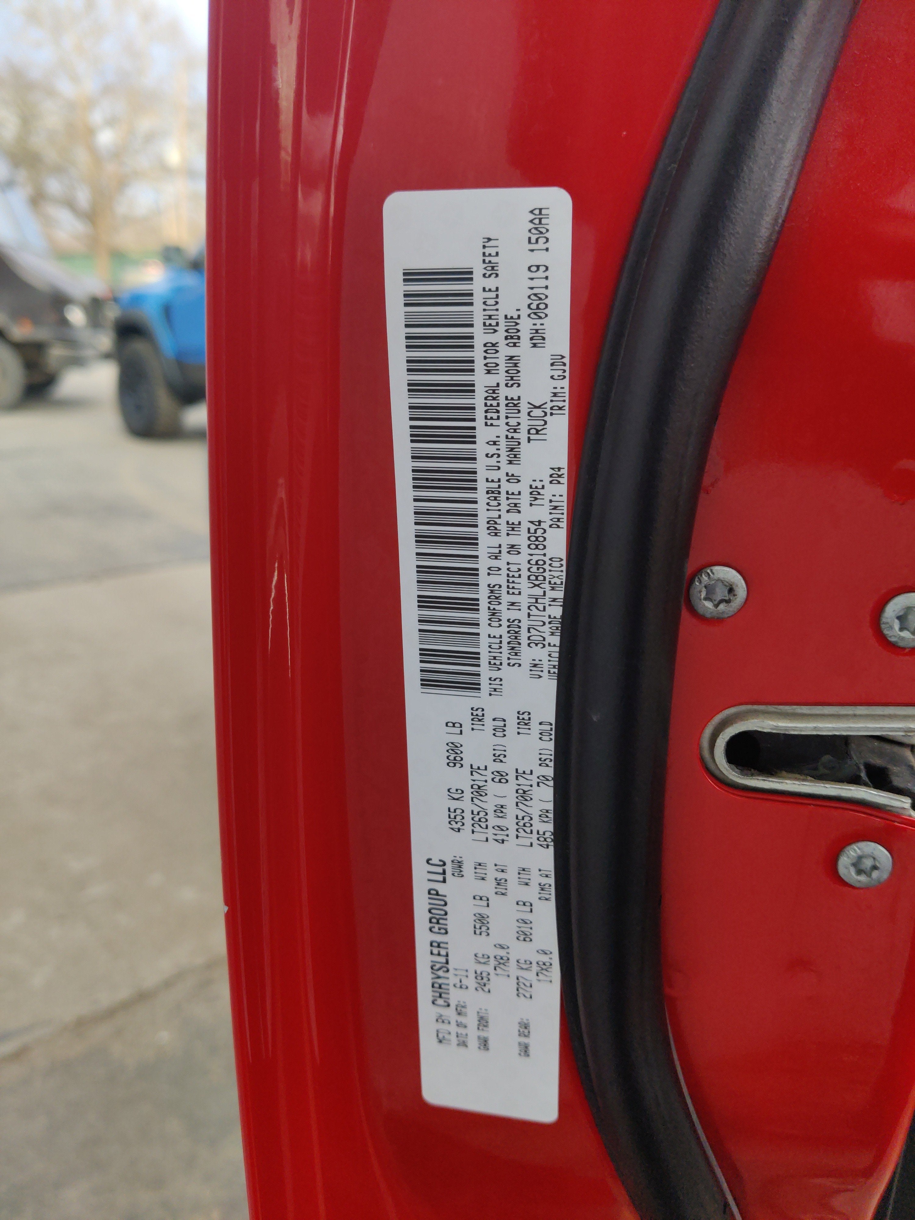 2011 RAM Ram 2500 Laramie